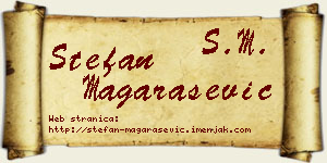 Stefan Magarašević vizit kartica